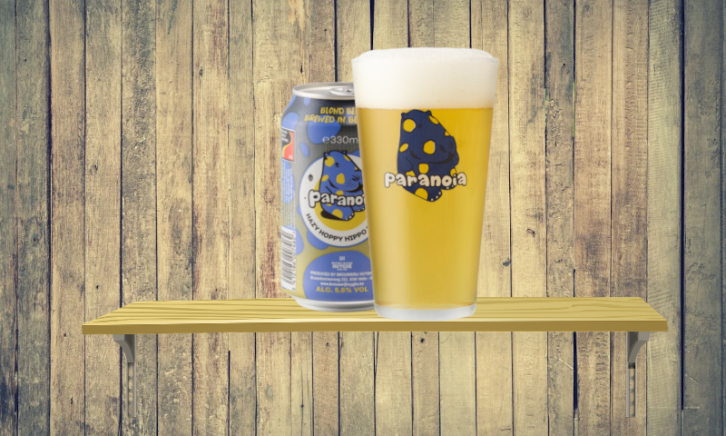 Paranoia Blikje en glas